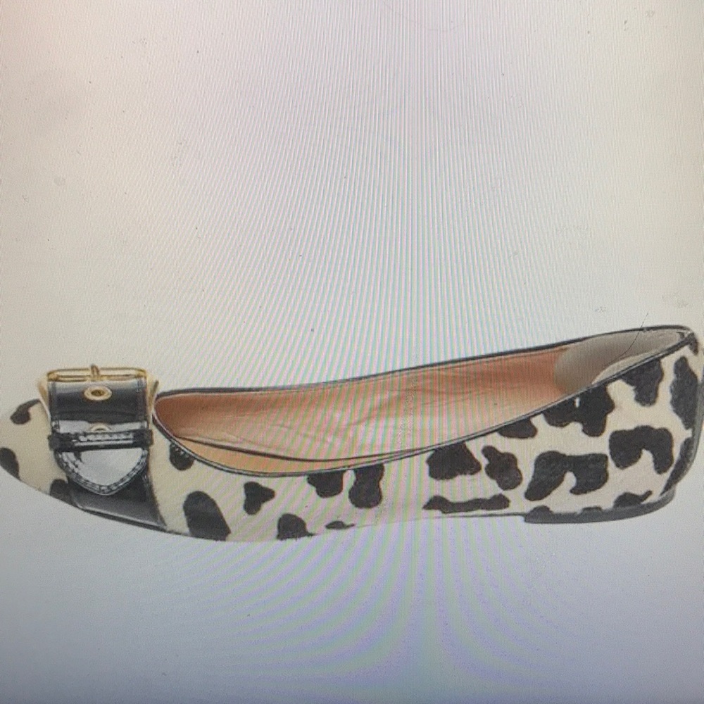 “GIUSEPPE ZANOTTI “ Pony Hair Ladies Flats.